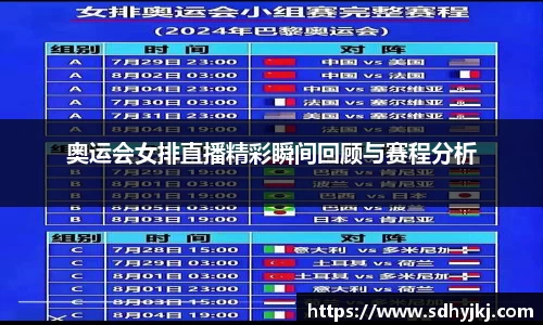 奥运会女排直播精彩瞬间回顾与赛程分析