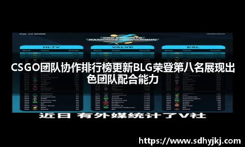 CSGO团队协作排行榜更新BLG荣登第八名展现出色团队配合能力